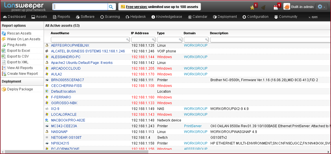network mapping device software